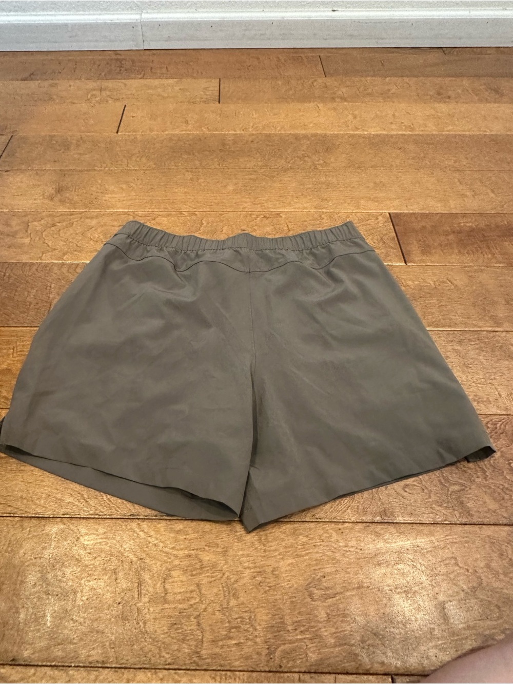 Hollister Men's Athletic Shorts in Olive Brown - Picture 3 of 7